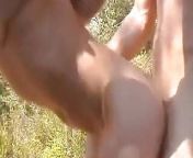 Nude couple horny fucking with cumshot in the open air from horny dishbitova nude index