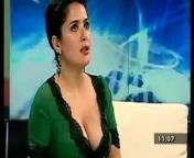 Salma Hayek and her nice tits. from salma hayek and karine plandatid sex