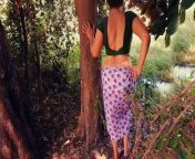 In The Outdoor Forest Secretary, I Fucked The Hot and Beautiful Next Door from outdoor porn in village aunt video sex