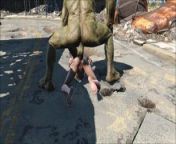 Fallout 4 Elie Supermutants ambush from hoverbike fallout deviantart