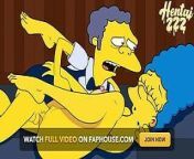 The Simpsons - Homer Catches Marge Cheating on Him with Moe from ben 10 all sexy xxx