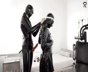 Anal Inspection of the Rubberdoll Maid in the Clinic from slave inspection
