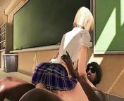 Fucking the New Blonde Teacher After Class (2) Animation from anime teacher sexabhi hindi xxn