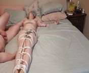 Forced Orgasm Rope Bondage and a Vibrator Make Her Orgasm 16 Times AliceWeaver from shivali parab