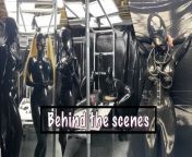 Behind the scenes Miss Fetilicious from latex behind the scene