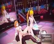 MMD r18 sex show big black dick vs asian small pussy 3d hentai from 3d vs