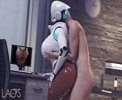 Happy Guy Testing New Sex Toy Robot 2 from robot movie aishoriya