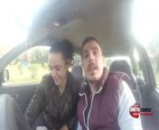 Ignacio Santos and Laura in the Car from kamylinha santos flash