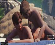 Fucked a pretty girl on the beach - Wild Life from 3d sex beach whore