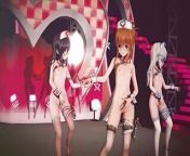 Mmd R-18 Anime Girls Sexy Dancing (clip 32) from small breast hentai