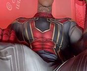 Jakipz Strokes His Massive Cock In Super Hero Costumes Before Shooting A Huge Load from tamil hero prabhas gay