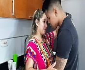 I suck my stepsister's delicious pussy in the kitchen. from kitchen family sex