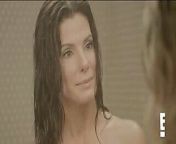 Sandra Bullock and Chelsea Handler in the Shower from hot actress sandra bullock