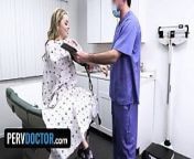 Perv Doctor - Sexy Blonde Step Mom And Step Daughter Get Unusual Treatment In The Doctor's Office from office hospital fuck girl