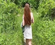 Lured home and fucked a stranger who got lost in the woods from aunty ass walk