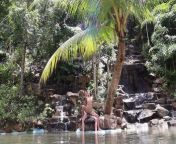 Couple Real Sex in a Waterfall in Thailand from dr brey sex in thailand