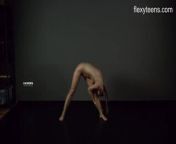 FlexyTeens - Zina shows flexible nude bod from vabi bod