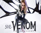 VRCosplayX Busty Mina Von D As SHE-VENOM Has Very Sex Hungry Symbiote from xxxx video bidesi h d school gral xxx