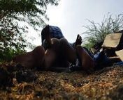 Desi aunty outdoor sex from village girl mms outdoor sex rajasthani