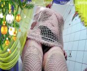 Hot housewife Lukerya alone at home gives everyone a little pre-holiday mood by flirting on the webcam online. from housewife hot sex mood