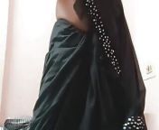 sissy slut natasha masturbating and moaning loud from indian transgender saree makeup