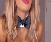 WWE - CJ Perry aka Lana in sexy white bunny costume from full video lana cj perry nude sex tape leaked 464754 62