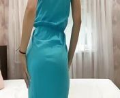 teasing you in a long dress without lingerie from meena without dress nude