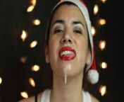 Merry Christmas! Holiday blowjob and facial! + Bonus photo session! from bd actress smile sex photo xxx randi chudai