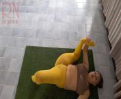 Regina Noir. Yoga in yellow tights doing yoga in the gym. A girl without panties is doing yoga. Cam 1 from meghna vincent nude fakesi hd awesome cute women sex videos