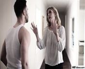Step Mom cheats with a help of her reluctant stepson from mom massage help son