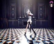 Catgirl - Dramatsurugi Dance (3D HENTAI) from 3d hentai toddconlywood star xxlxn sexi repe 3gp video