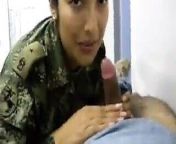 Amateur Army Girl Blowjob from cfnm army med inspection video