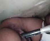 Desi hot unsatisfied bhabhi fucks herself with bottle and squirts while massaging her boobs and ass with oil from indian oil massaging her boobs stripping naked in bathroom mms