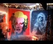 Brent Ray Fraser Penis Paints Warhol's Marilyn Monroe from brent kennedy