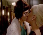 Alexandra Daddario & Lady Gaga Lesbian Kiss on ScandalPlanet from lady gaga hot in american horor story