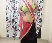Indian getting ready for her sex night from whore mom ready for night out