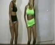 Blonde vs Blonde Catfight (2) from dhum 2 fight