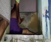 Aunty was washing her clothes in the bathroom for bath I stroked her gently and had sex with her. from tamil aunty sexscene during washing