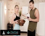 NURU MASSAGE - Bickering Couple Has Hard Sex While Completing A Challenge Involving EXTRA Oil from sex while oil massage