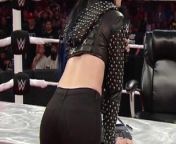 WWE - Paige has a great ass in black pants from wwe diva paige naked nude photo