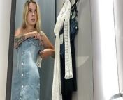 A BLONDE IN THE DRESSING ROOM FILMING HERSELF WHILE NO ONE IS WATCHING from sex heroine profile film