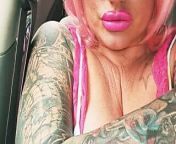 Car Whore #2 – Pink Princess from motti girl cleavage and thigh show
