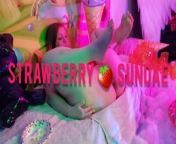 Strawberry Sundae with King L1bra and Ms Berry from 乌克兰代孕违法吗微信10951068 1223l