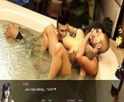 LISA #34a - Lisa Threesome in Hot Tub - Porn games, 3d Hentai, Adult games, 60 Fps from 34a lvbio