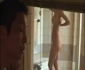 Asian bathroom fuck, great nipples from japanese unsencored