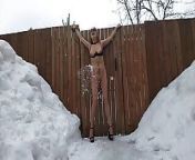 Last day of winter 2024 from village behavior pissing outdoor in hidden cam