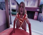Supergirl save you from No Nut November from supergirl 3d doomsday