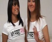 Young lesbian duo love playing with their pink dildo from japmatj duo love xxx sex bangaladshe blag xxx