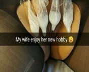 Cheating slut wife’s new hobby - being a cum dump! - Milky Mari from using condom