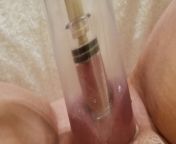 Clit Pump Inside Penis Pump Jerking Squirting Mistress Gina from penis pump sex video
